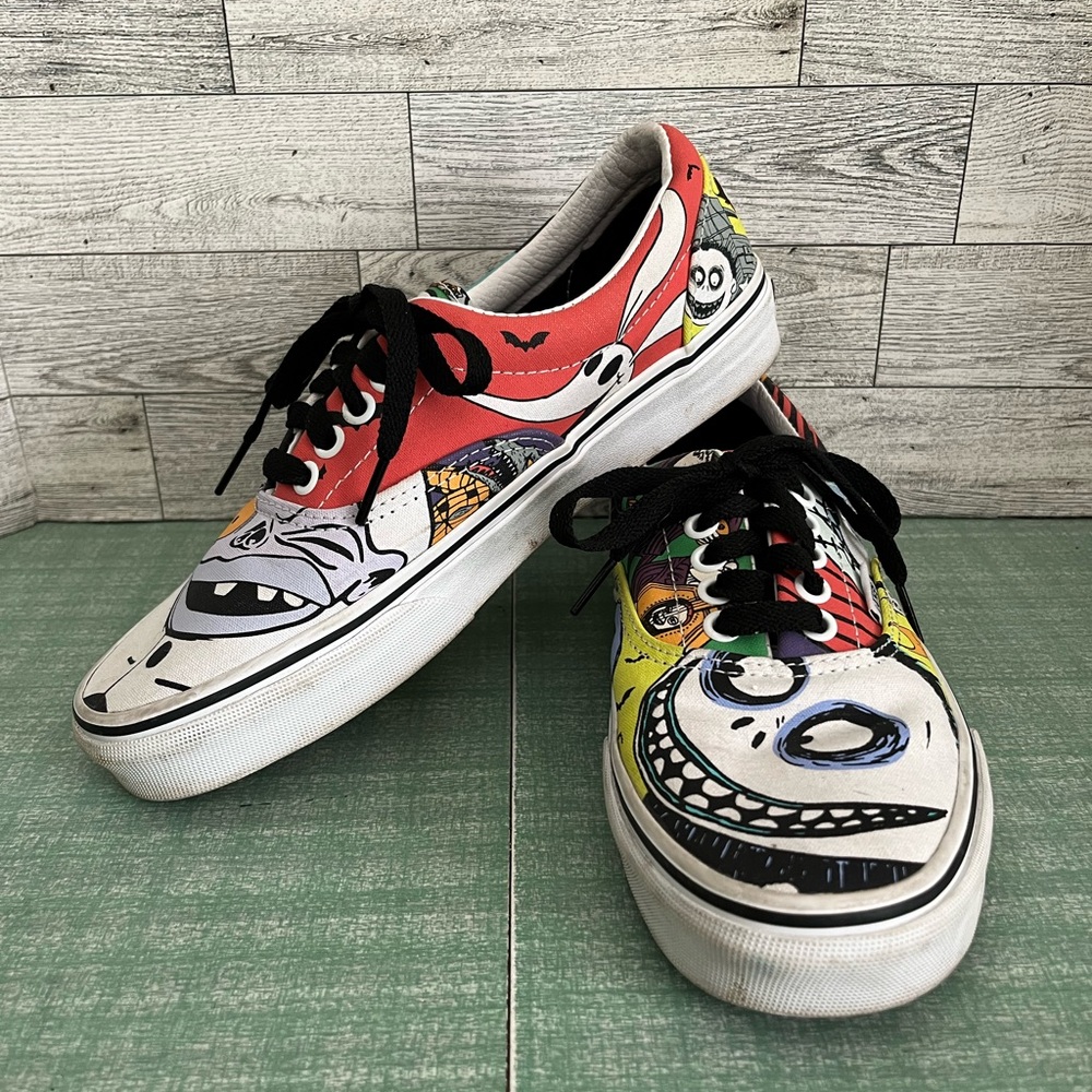 Nightmare Before Christmas Vans (Size 8W or 6.5M)